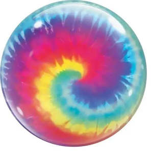 Tie Dye Swirls Bubble Balloon