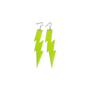 80s Party: Lightning Bolt Earrings
