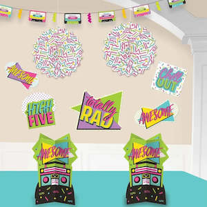 Awesome 80's Room Decorating Kit