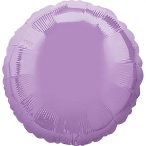 Pearl Lavender Round Foil Balloon