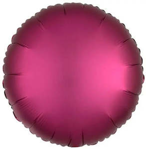 Satin Luxe Pomegranate Round Balloon