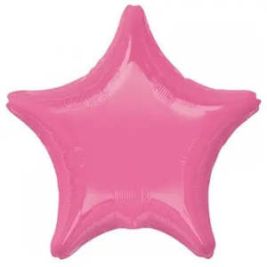 Rose Pink Star Foil Balloon