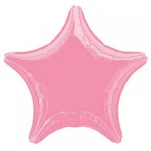 Metallic Pink Star Foil Balloon