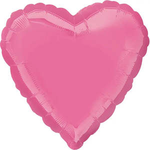 Rose Pink Heart Foil Balloon
