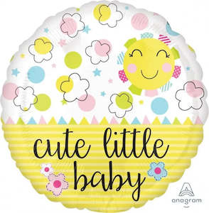 Cute Little Baby Sunshine Foil Balloon