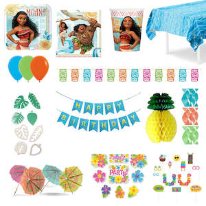 Deluxe Moana Party Pack for 8 - SAVE 20%