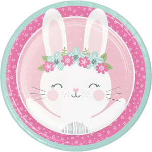 Baby Bunny Plates - Dinner 8 Pkt