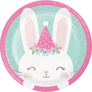 Baby Bunny Plates - Lunch 8 Pkt