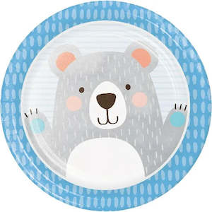 Baby Bear Plates - Dinner 8 Pkt