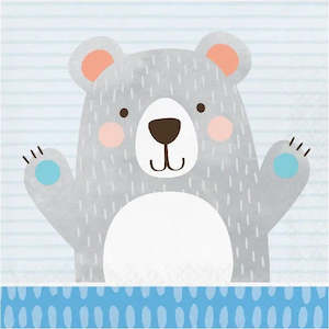 Baby Bear Napkins - Lunch 16 Pkt
