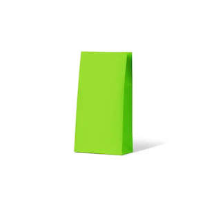 Lime Green Medium Paper Party Bag 26cm x 13cm - Individual