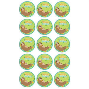Sloth Party: Sloth Edible Cupcake Images
