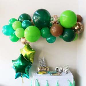 Camo Balloon Garland by Pop Balloons