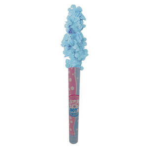 Blue Gender Reveal Confetti Cannon
