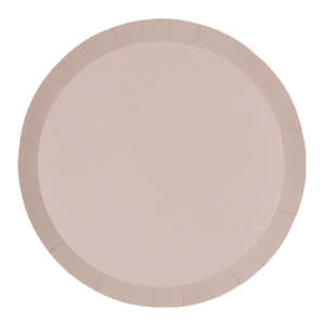 Five Star White Sand Plates - Banquet 20 Pkt