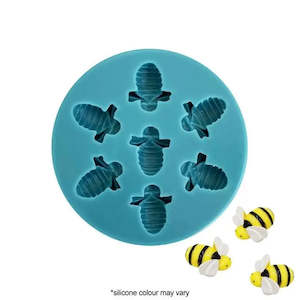 Baby Shower Baking Cake Decorating: Bees Silicone Mould