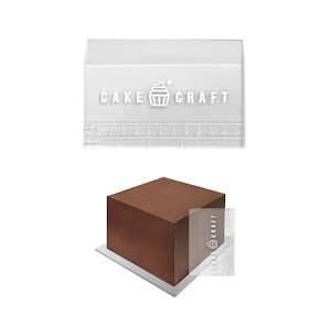 Baby Shower Baking Cake Decorating: Acrylic Scraper With Height Guide - 5in