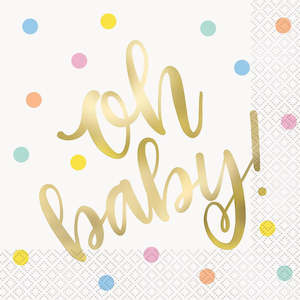 Oh Baby Napkins - Lunch 16 Pkt