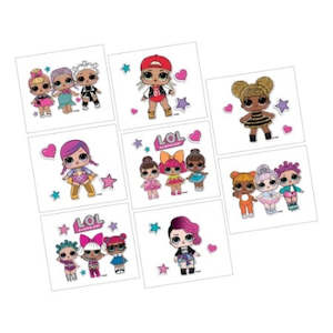 Lol Surprise Dolls Party: LOL Surprise Tattoos - 8 Pkt