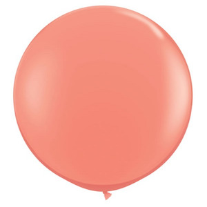 Giant Coral Balloon - 90cm
