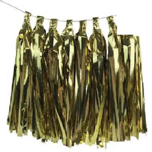 Diwali Party: Party Tassel Garland - Gold