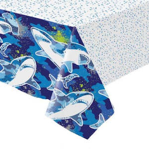 Shark Birthday Tablecover