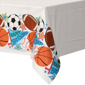 Basketball Party: Sports Party Tablecover
