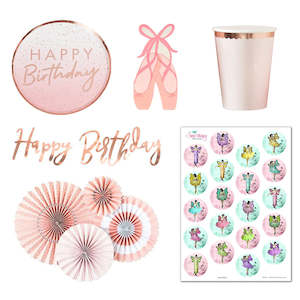 Boutique Ballet Party Essentials for 8