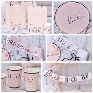 Party Packs 1: Ginger Ray Future Mrs Hen Party Essentials - SAVE 5%