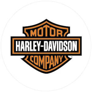 Harley Davidson Edible Icing Cake Image