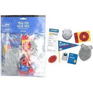 First Responders Emergency Services Mega Mix Favour Pack - 48 Pc