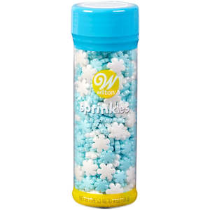 Wilton Pearlised Snowflakes Sprinkles - 113g