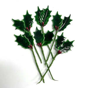 Christmas Cake Decorations Packaging: Holly Berry Cake Topper