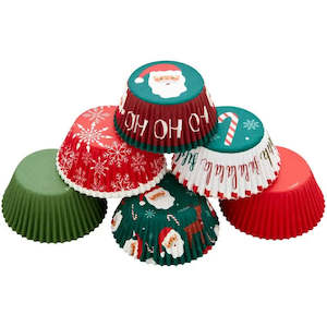 Wilton Santa Claus Christmas Cupcake Papers - 150 Pkt