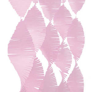 Pamper Party: Baby Pink Fringe Garland