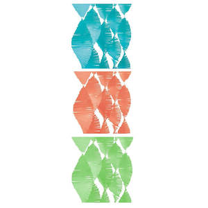 Moana Fringe Garland Backdrop Pack