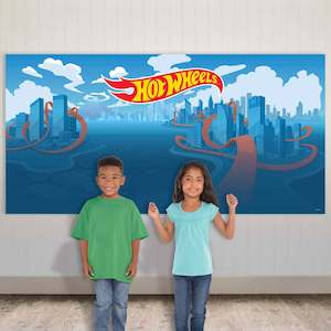 Wall Decorating Kits: Hot Wheels Scene Setter Backdrop Backdrop