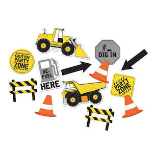 Wall Decorating Kits: Construction Cutout Decorations