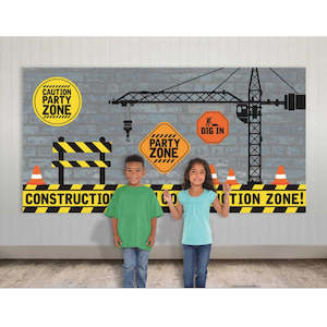 Construction Scene Setter Backdrop