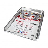 Rectangle Cake Loaf Tins: Fat Daddio's Half Sheet Pan 18"x 13"