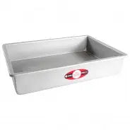 Rectangle Cake Loaf Tins: Fat Daddio's Rectangle 10"x 15" Cake Tin