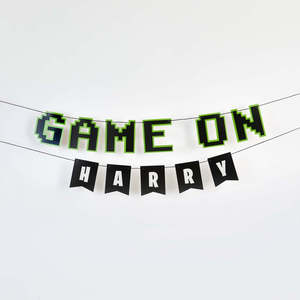 Game On! Customisable Banner