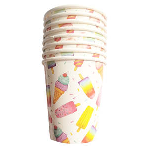 The Very Hungry Caterpillar Party: Ice Cream Cups - 8 Pkt