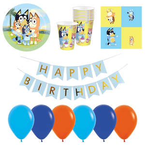 Bluey Party: Bluey Party Essentials Pack for 8
