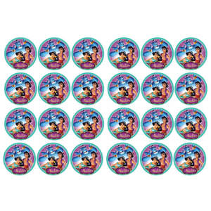 Aladdin Party: Aladdin Edible Icing Cupcake Images