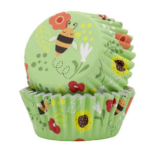 Bees Foil Lined Baking Cups - 30 Pkt