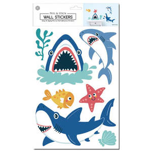 Shark Party: Ocean Animals Wall Stickers