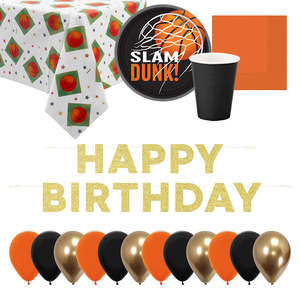 Basketball Party: Basketball Party Pack for 8 - $35.69 VALUE