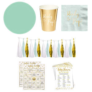 Ready to Pop Baby Shower Party Essentials - 41 Pc