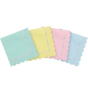 Pretty Pastels Napkins - Beverage 16 Pkt LAST ONE